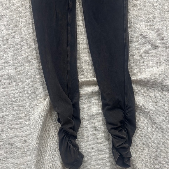 Free people hot shot acid wash Black Strapless Jumpsuit - Picture 3 of 7